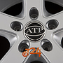 AVUS AC-516 7x17 4x100 ET40.00 hyper silver