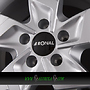 RONAL R64 6,5x16 5x118 ET60.00 silber