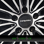 CARMANI CA 24 KARL 8x19 5x112 ET43.00 black polished (bp)