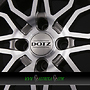 DOTZ LIMEROCK 6,5x16 4x100 ET45.00 dark - gunmetal frontpoliert