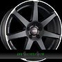 MOMO SEVEN 8x18 5x112 ET42.00 black matt polished