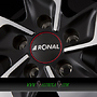 RONAL R64 6,5x16 5x112 ET52.00 jetblack-matt-frontkopiert