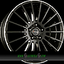  AC-M03 7x17 4x108 ET25.00 black polished lip