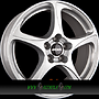 RONAL R53 8x18 5x112 ET35.00 kristallsilber