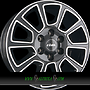 RIAL TRANSPORTER 2 7x17 5x108 ET46.00 diamant-schwarz frontpoliert