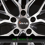 AVUS AF19 7,5x17 5x112 ET47.00 anthracite polished