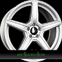 AXXION AX7 9x20 5x112 ET40.00 solid titanium silber matt lackiert (sts)