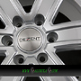 DEZENT TJ 8x17 6x139,7 ET35.00 silver - silber