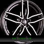 DEZENT TR 7,5x17 5x114,3 ET38.00 dark - schwarz frontpoliert