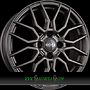 DOTZ LIMEROCK 7x17 4x100 ET45.00 grey - gunmetal