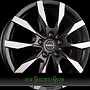 BORBET CW5 6x16 5x118 ET68.00 black polished matt