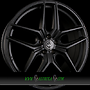 MEISTERWERK MW02 10,5x21 5x112 ET35.00 matt black (mb)