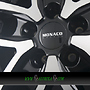 MONACO MONACO CL2T 6,5x16 5x118 ET66.00 glanz schwarz poliert