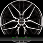 AVUS AF19 8x18 5x112 ET30.00 black polished