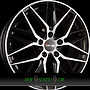 AVUS AF19 8x18 5x112 ET30.00 black polished