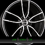 MAK EVO 8x18 5x112 ET33.00 black mirror face