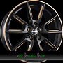 BORBET LX 8x19 5x112 ET50.00 black glossy gold spoke rim