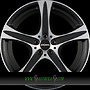 RONAL R55 SUV 9x19 5x120 ET40.00 mattschwarz-frontkopiert