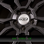 DOTZ MISANO 8x18 5x114,3 ET48.00 grey gunmetal