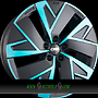 CMS C32 AERO 8x19 5x112 ET34.00 dbb diamant schwarz blau