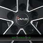 AVUS AC-V51 7,5x18 5x120 ET50.00 black polished