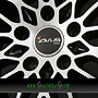 AVUS AC-MB5 8x19 5x112 ET30.00 black polished