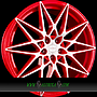 AXXION AX9 COMPETITION 9x21 5x120 ET30.00 kirschrot hochglanzpoliert (crp+)