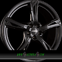 RONAL R62 8x19 5x108 ET45.00 jetblack