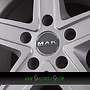 MAK KING 5 8x18 5x120 ET50.00 silver
