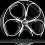 AVUS AC-520 9x19 5x110 ET34.00 black polished