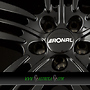 RONAL R58 10x22 5x112 ET47.00 mcr jetblack-white rim