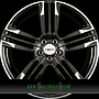 RONAL R58 8x20 5x115 ET45.00 schwarz-hornkopiert