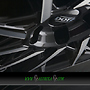 DOTZ FUJI 7,5x18 4x108 ET45.00 dark - schwarz frontpoliert