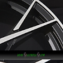 DOTZ FUJI 7,5x18 4x108 ET45.00 dark - schwarz frontpoliert