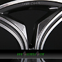 MOTEC CURVE (MCT12) 8x19 5x112 ET48.00 gunmetal polished