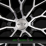 DOTZ SUZUKA 8x18 5x114,3 ET48.00 dark - schwarz frontpoliert