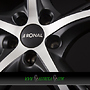 RONAL R62 8,5x20 5x112 ET50.00 jetblack-matt-frontkopiert