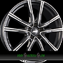 AEZ MONTREAL 7,5x18 5x108 ET50.00 dark - schwarz glänzend frontpoliert