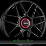 MOTEC GT.ONE (MCT14) 8,5x19 5x112 ET45.00 schwarz lackiert