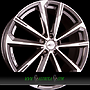 AEZ ARUBA 8x18 5x112 ET39.00 dark - gunmetal glänzend frontpoliert