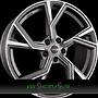 AVUS AF20 9x21 5x112 ET37.00 matt anthracite polished