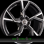 AVUS AF20 9,5x21 5x112 ET20.00 black polished