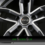AVUS AF16 10x21 5x112 ET20.00 anthracite polished