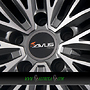 AVUS AC-M08 11,5x21 5x130 ET61.00 anthracite polished