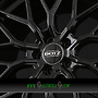 DOTZ SUZUKA 10x20 5x112 ET28.00 black - schwarz glänzend