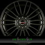 BORBET CW3 9x21 5x115 ET20.00 black glossy