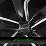 GMP REBEL 9,5x21 5x130 ET60.00 black diamond