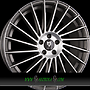  VR3 7,5x18 5x100 ET45.00 mattgrau poliert