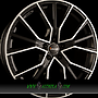 AVUS AF18 10x22 5x112 ET26.00 black polished