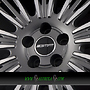 GMP COVENTRY 9,5x22 5x108 ET42.00 matt anthracite diamond